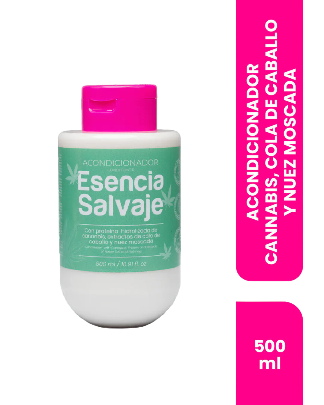 Esencia Salvaje Conditioner – Cannabis, Horsetail & Nutmeg
