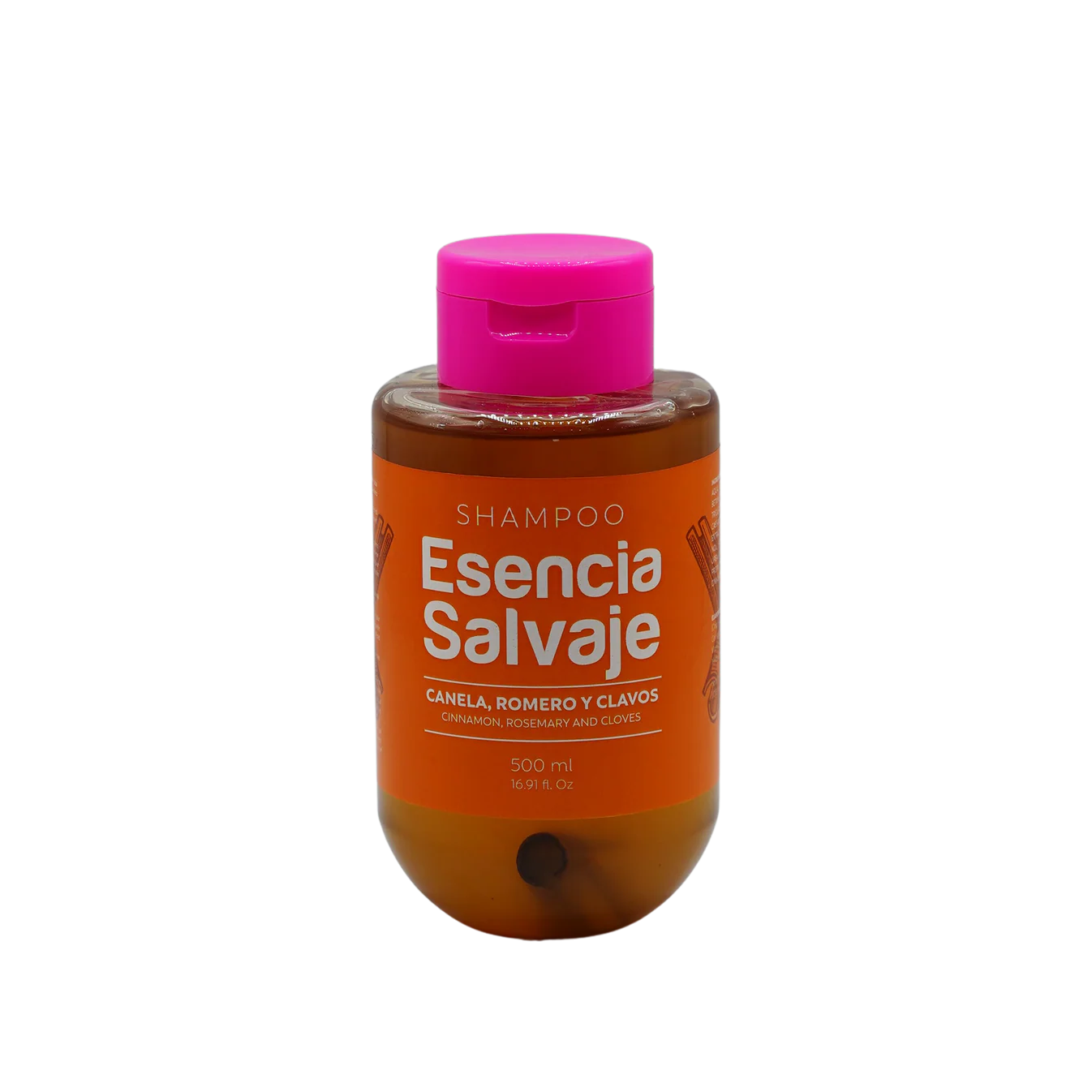 Esencia Salvaje Shampoo – Cinnamon, Rosemary & Clove