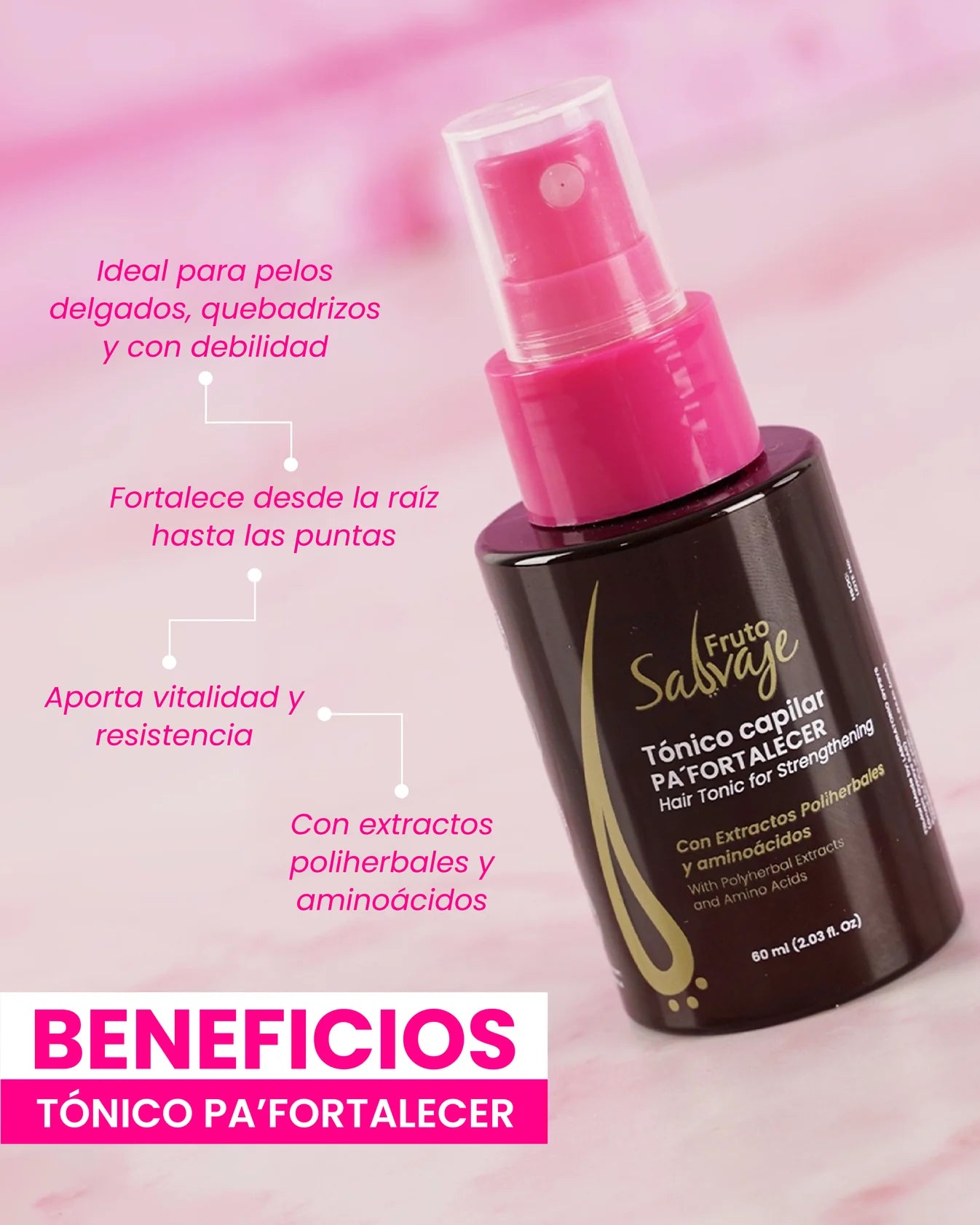 Esencia Salvaje Hair Tonic – Strength & Vitality Booster