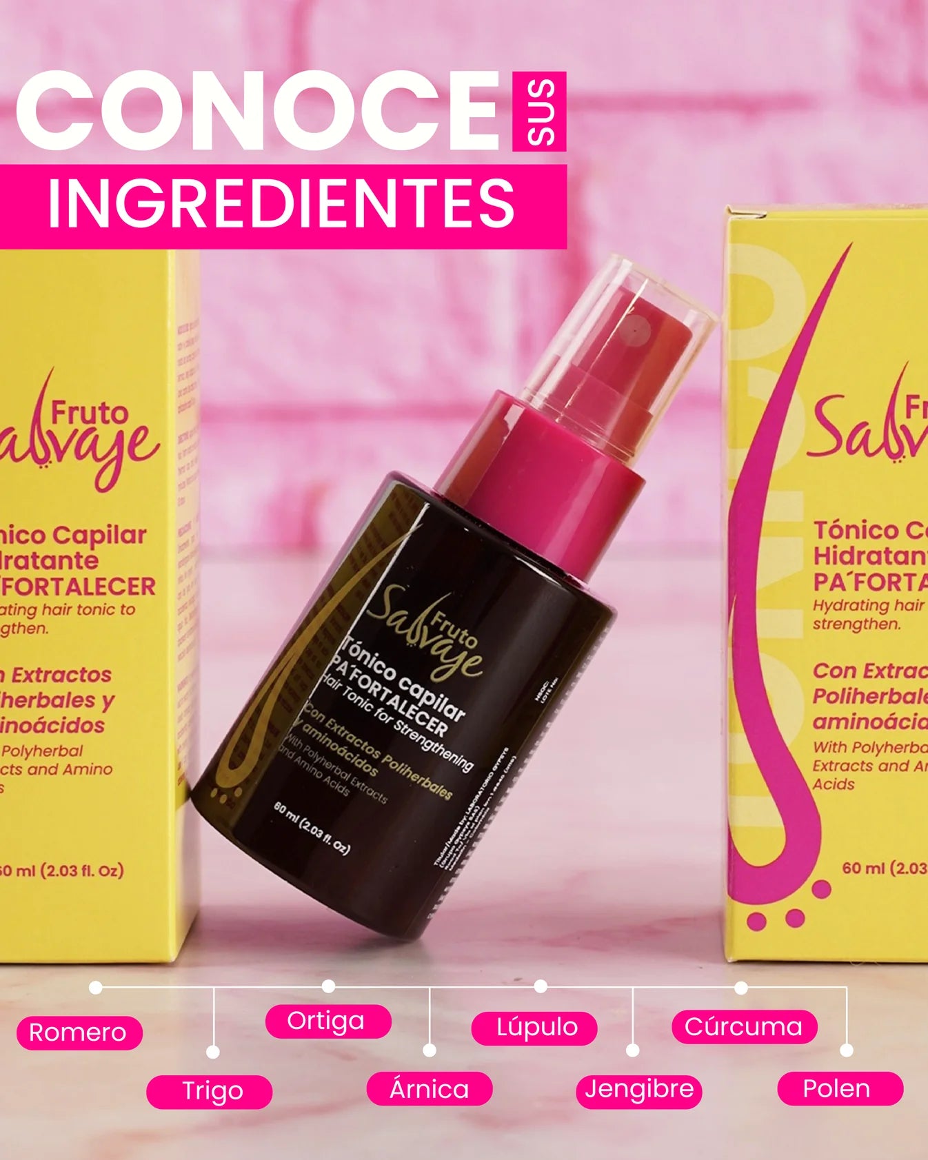Esencia Salvaje Hair Tonic – Strength & Vitality Booster