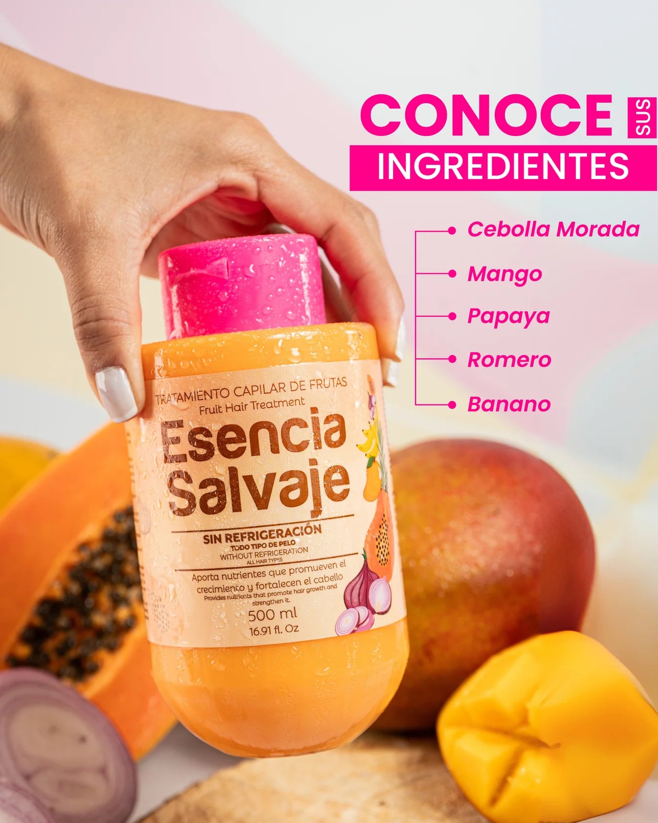 Esencia Salvaje Hair Treatment (Coctel De Frutas)