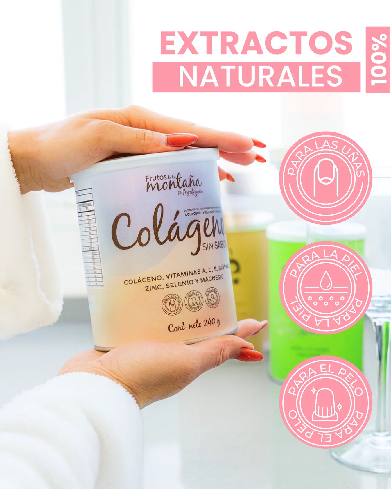 Esencia Salvaje Colágeno Frutos De La Montaña