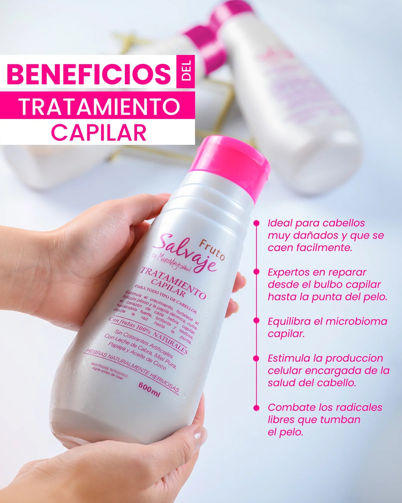 Esencia Salvaje Fruit Hair Treatment – Coconut Oil